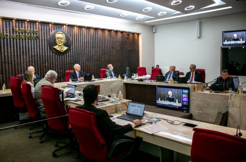 Imagem Sessão do Tribunal de Contas do Estado da Paraíba