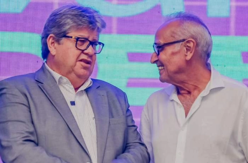 Imagem Governador João Azevêdo e prefeito Cícero Lucena