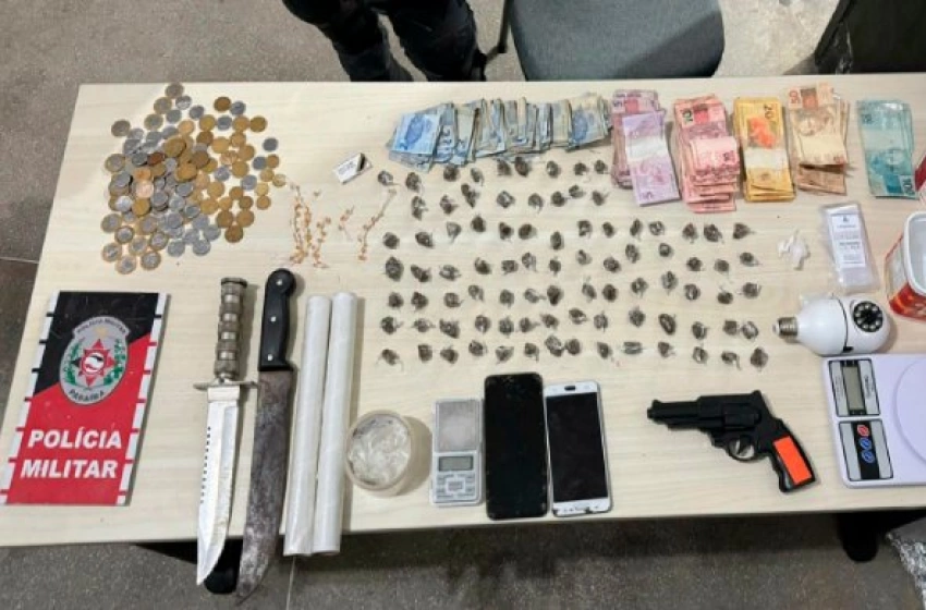 Imagem Prisão de mulher por tráfico de drogas