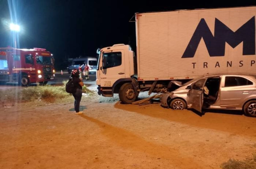 Imagem Acidente registrado na BR-230, em Sousa 