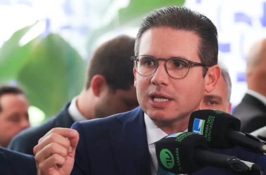 Imagem Presidente da Câmara dos deputados, Hugo Motta (Republicanos-PB)