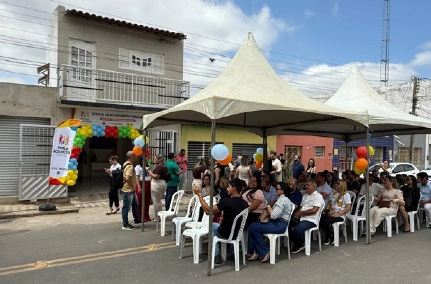 Imagem Inauguração do Serviço de Acolhimento Familiar na Paraíba em Cuité 