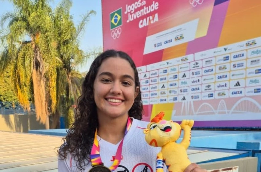 Imagem Medalha de ouro nos Jogos da Juventude 2025