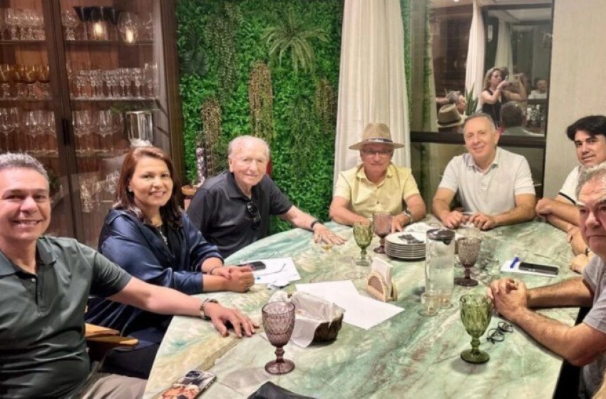 Imagem Lindolfo participa de reunião de lideres 