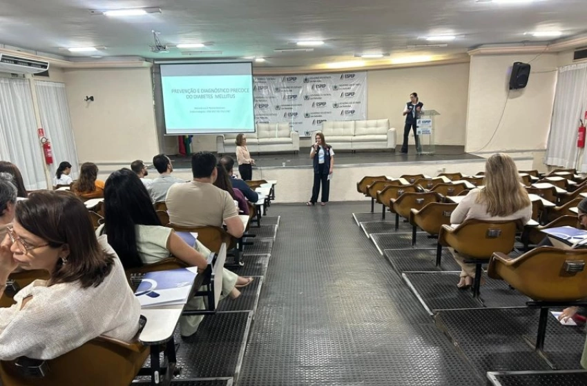 Imagem SES promove qualificação em Diabetes Mellitus para profissionais da Atenção Primária à Saúde
