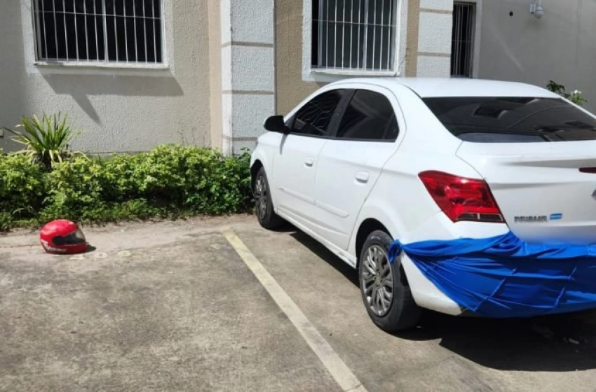 Imagem Carro usado em arrombamento de loja em JP