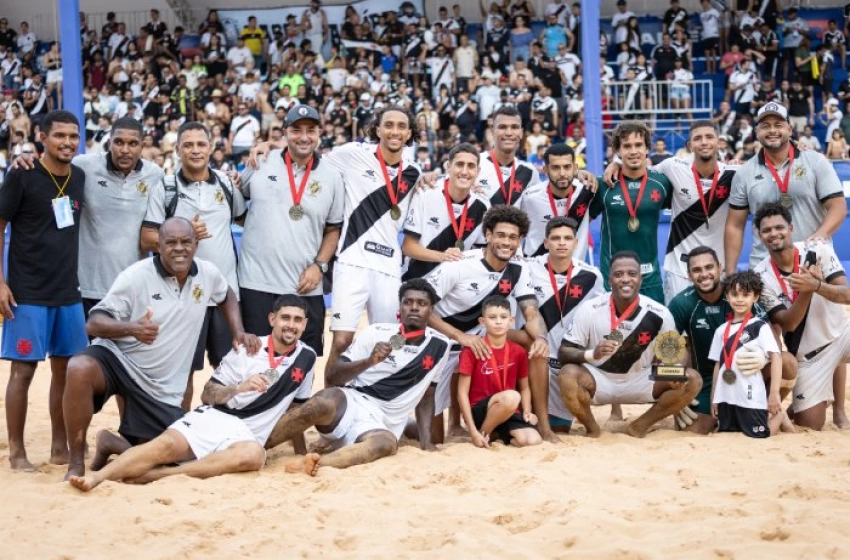 Imagem Vasco conquista título da Copa do Brasil de Beach Soccer