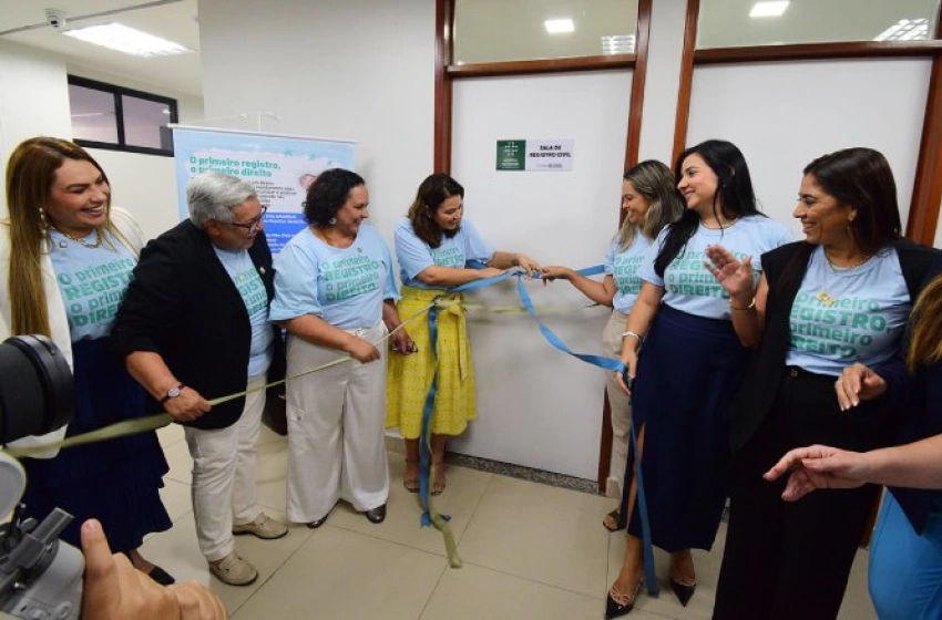 Imagem Inauguração da nova Sala de Registro Civil no Hospital da Mulher