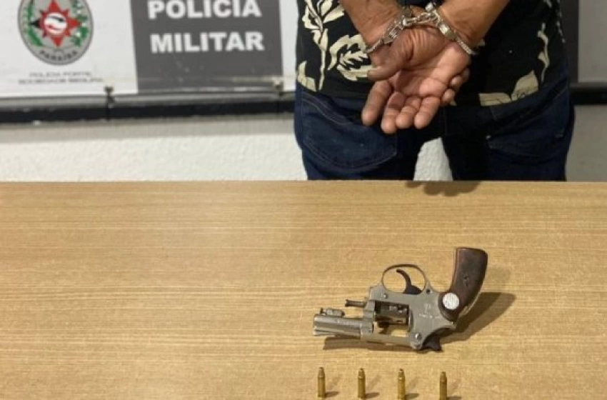 Imagem Prisão de suspeito que estaria praticando assaltos