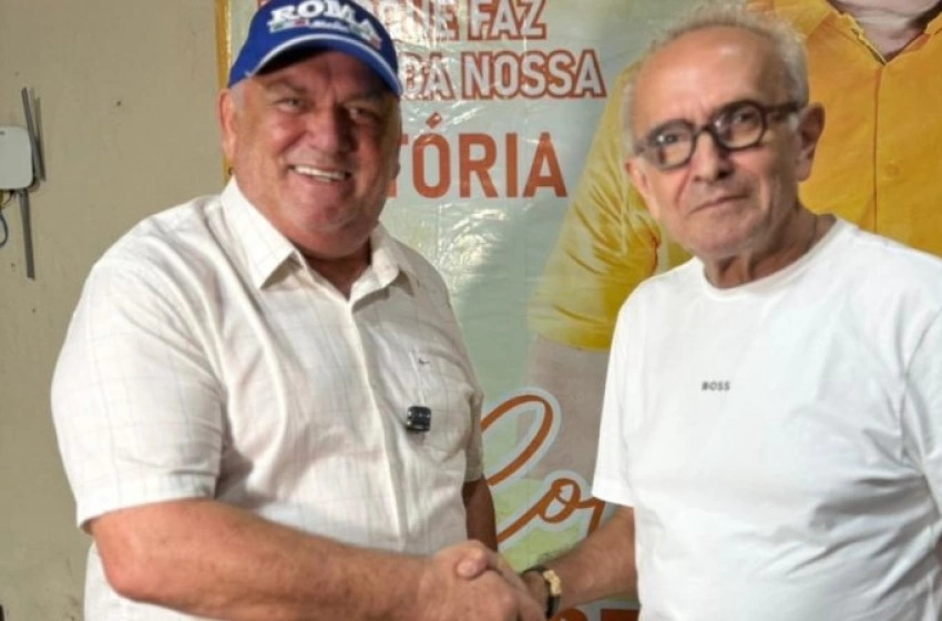 Imagem Ex-prefeito Colorau, e Cicero Lucena