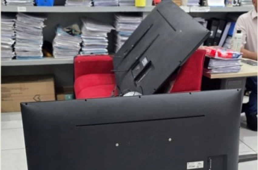 Imagem Objetos recuperados pela polícia militar em Sapé 