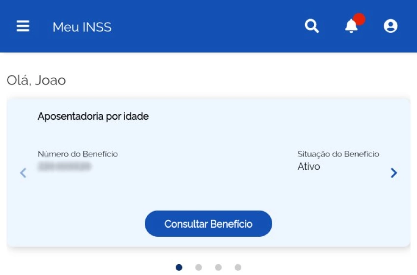 Imagem Aplicativo do Meu INSS