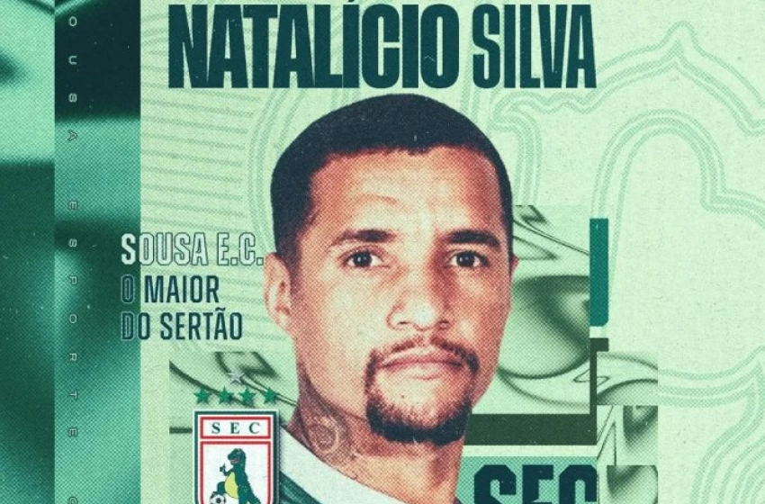 Imagem Meia Natalício, contratado pelo Sousa