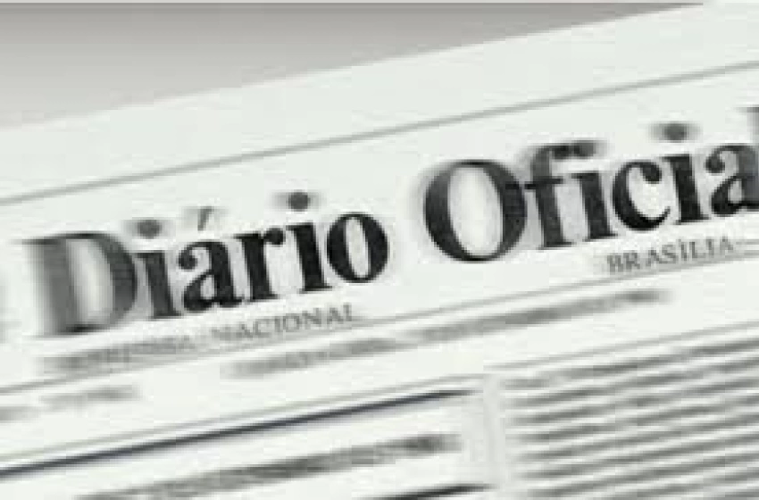 Imagem Diário Oficial