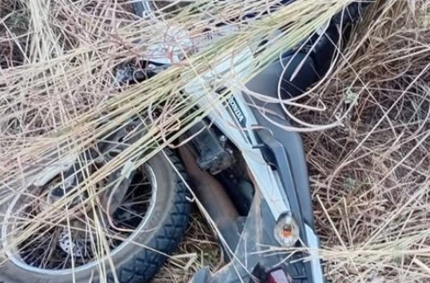 Imagem Moto recuperada pela Polícia militar em Cajazeiras 