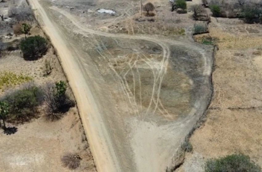 Imagem Açude construido na Zona Rural em Sousa 