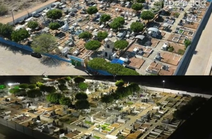 Imagem Cemitério Municipal Maria Rainha da Paz, em Aparecida 