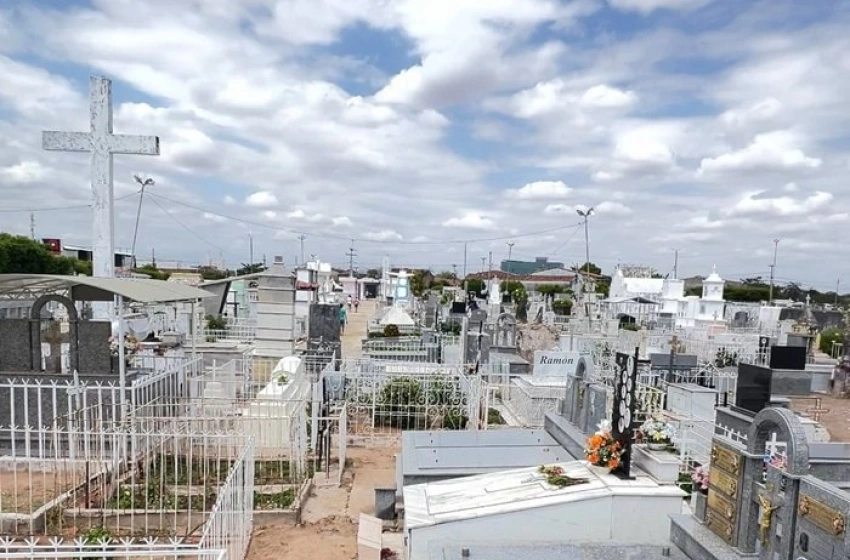 Imagem Força-tarefa no Cemitério Municipal São João Batista, em Sousa