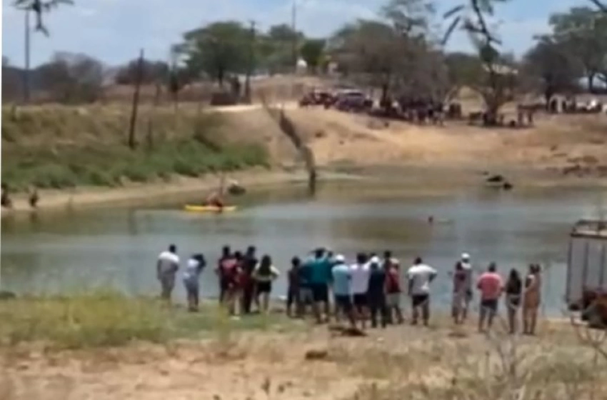 Imagem Açude aonde jovem desapareceu