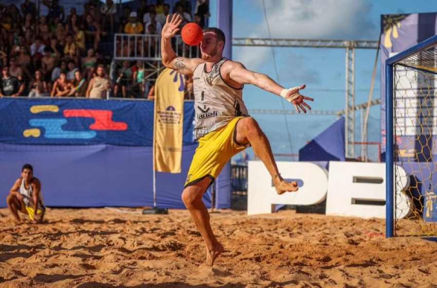 Imagem Etapa final do Brasileiro de Handebol de Praia
