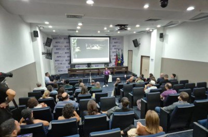 Imagem Momento da audiência pública. Imagem: Comunicação MPF