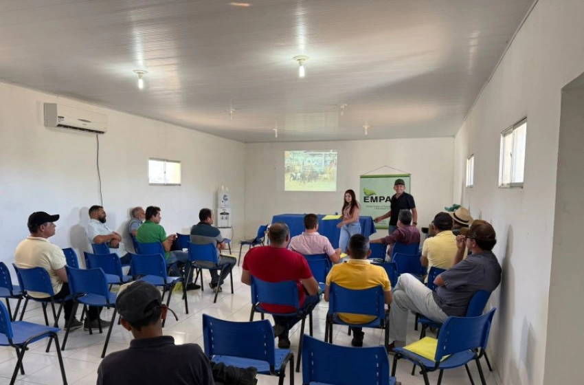 Imagem Empaer realiza curso de capacitação em boas práticas na bovinocultura de leite