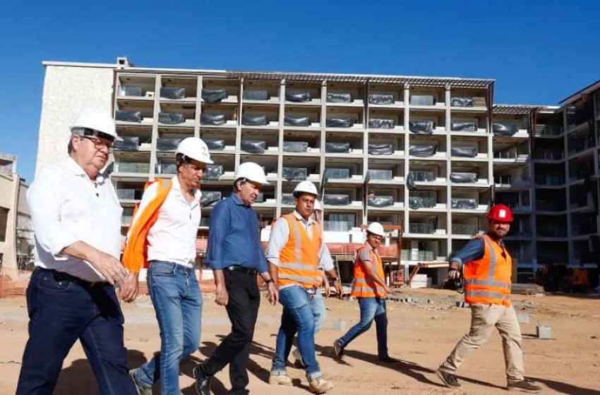 Imagem João Azevêdo visita obras do Polo Turístico Cabo Branco e destaca importância do complexo na economia da Paraíba 