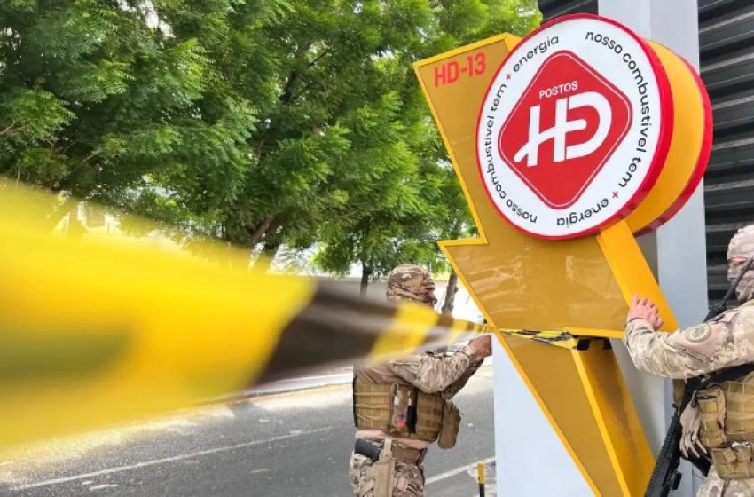 Imagem Posto de combustível foram interditado