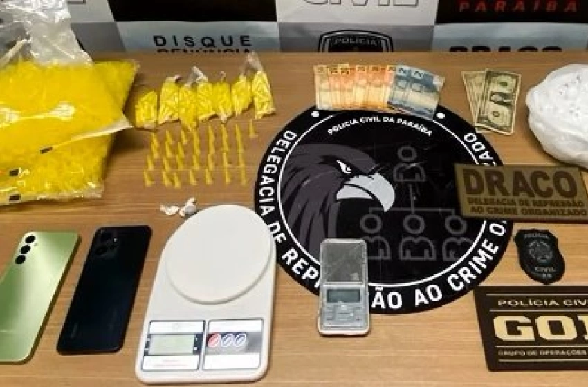 Imagem Drogas apreendidas em operação policial na Capital 