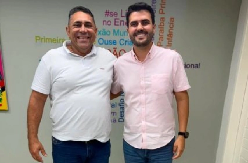Imagem Prefeito de Aparecida, João Neto e o Secretário Wilson Filho 