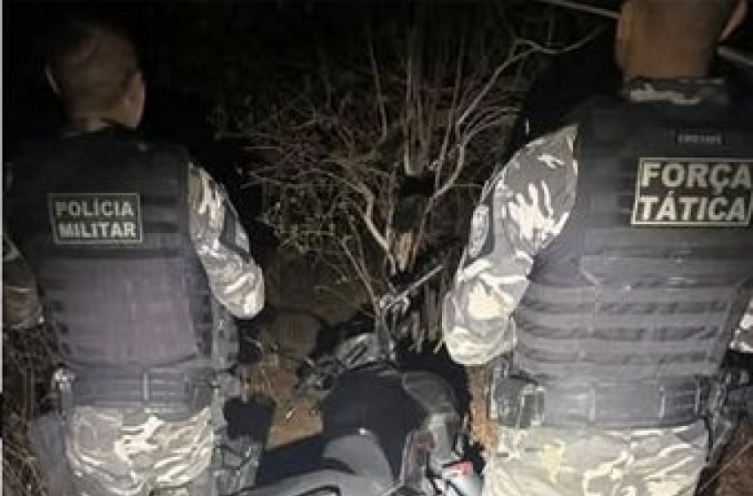 Imagem Motocicleta recuperada em ação da Polícia Militar