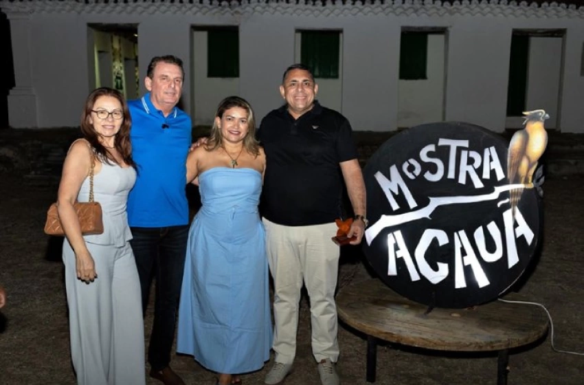 Imagem Deputado Chico Mendes ao Lado do prefeito João Neto e Valéria Rita