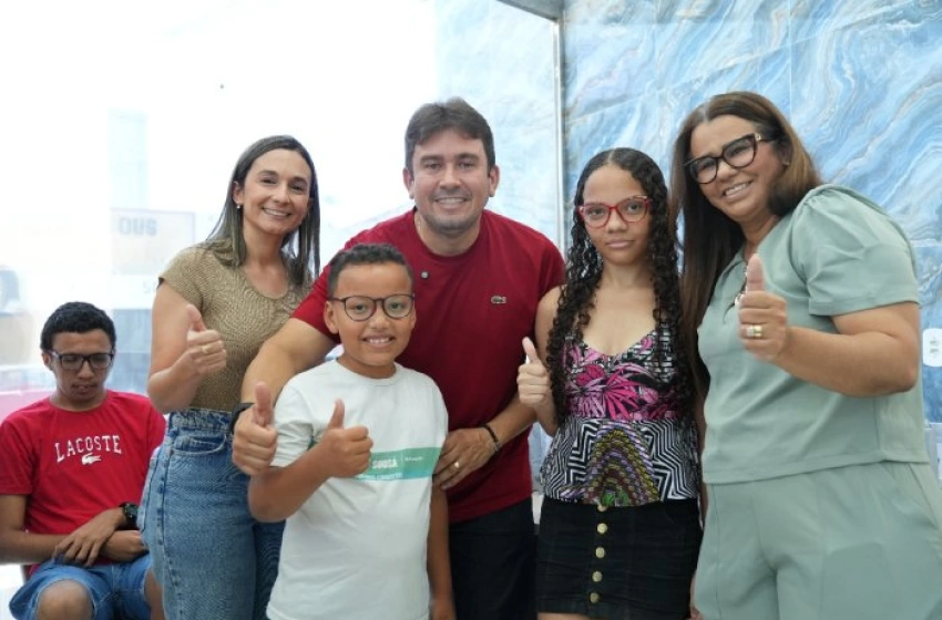 Imagem Entrega de 80 óculos pelo Programa Mais Visão