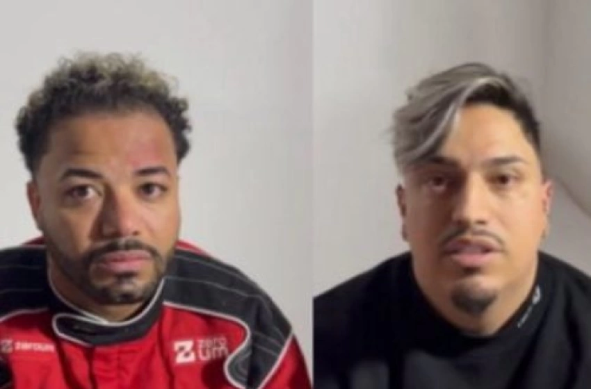 Imagem Hytalo Santos e marido Euro