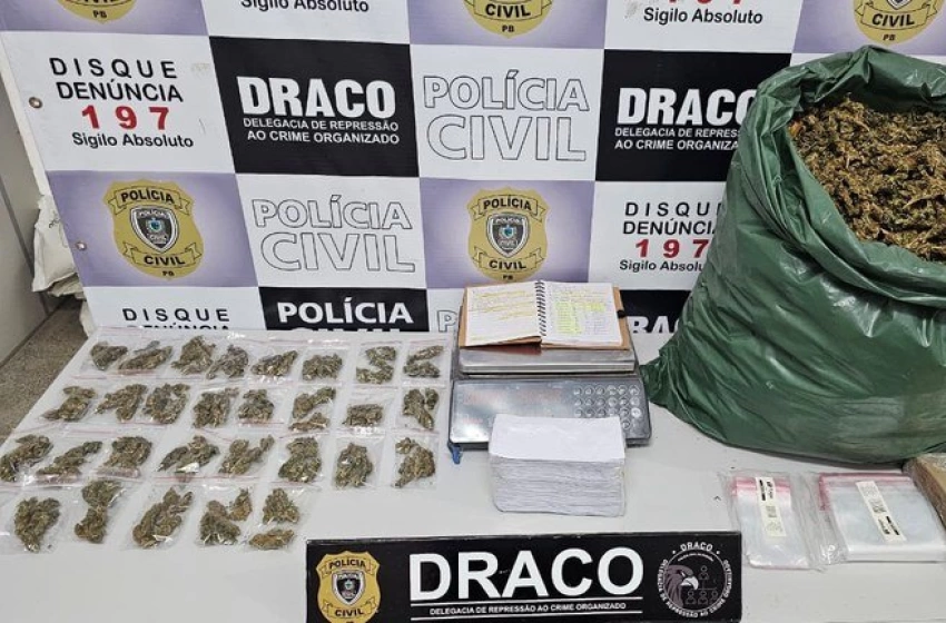 Imagem Drogas apreendidas pela Polícia Civil em Arial 