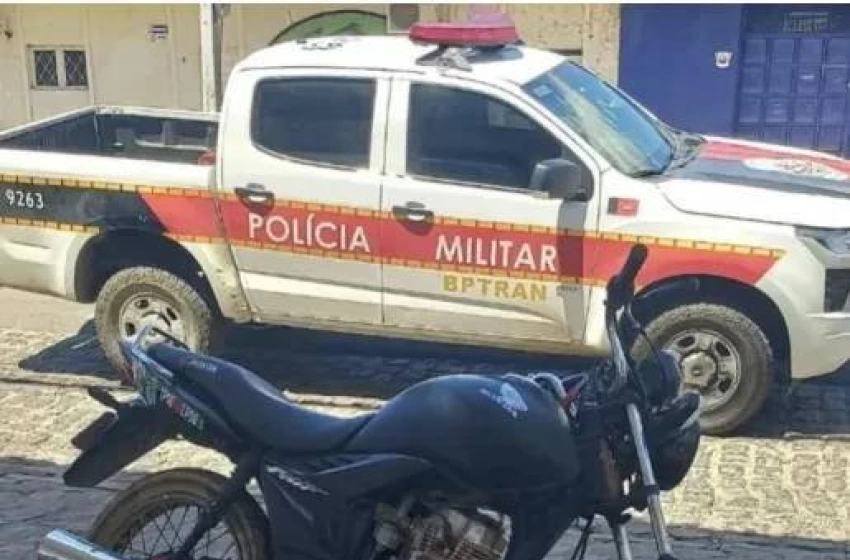 Imagem Moto apreendidas pela PM em Sousa