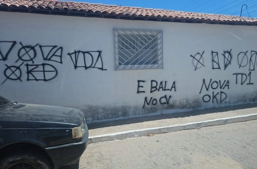 Imagem Pichação nas residencias em Santa Luzia