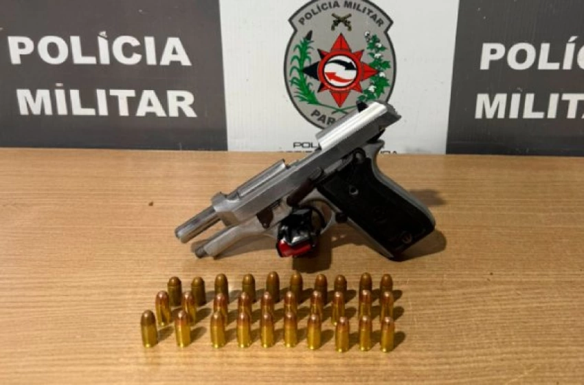 Imagem Prisão de suspeito por porte ilegal de arma