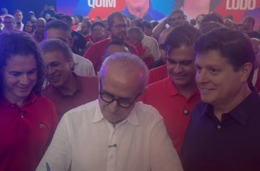 Imagem Cicero Lucena se filia ao MDB