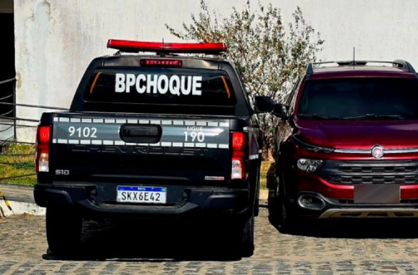 Imagem Veículo recuperado pela PM na Paraíba