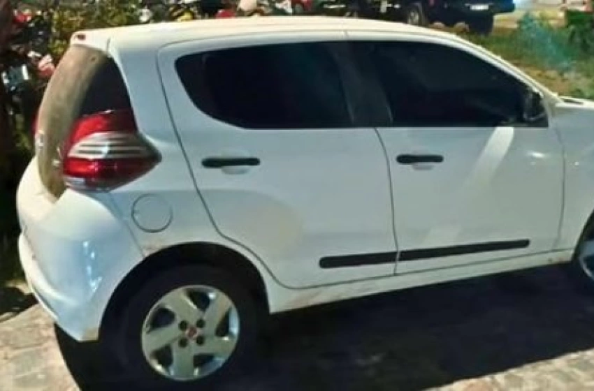 Imagem Carro recuperado pela ROTAM em João Pessoa 
