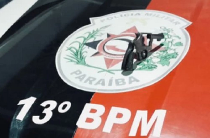 Imagem Arma de fogo apreendida em ação da PM