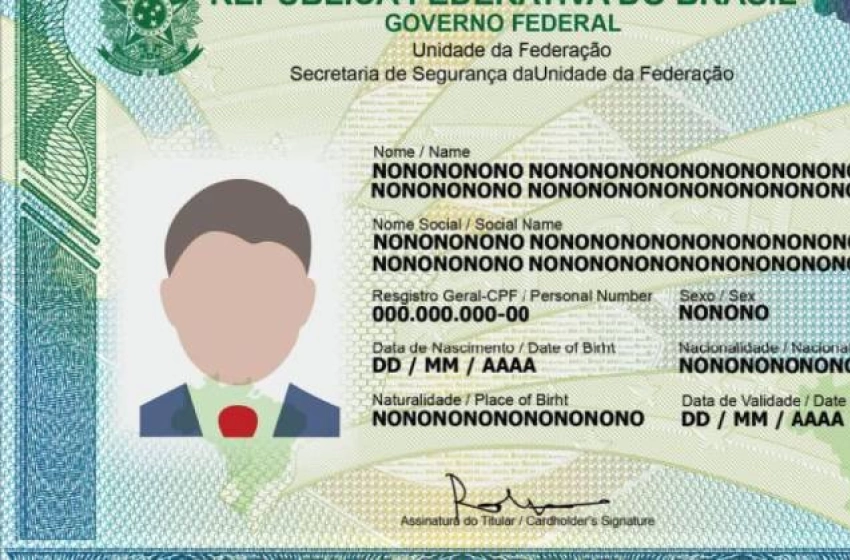 Imagem Carteira de Identidade Nacional (CIN)