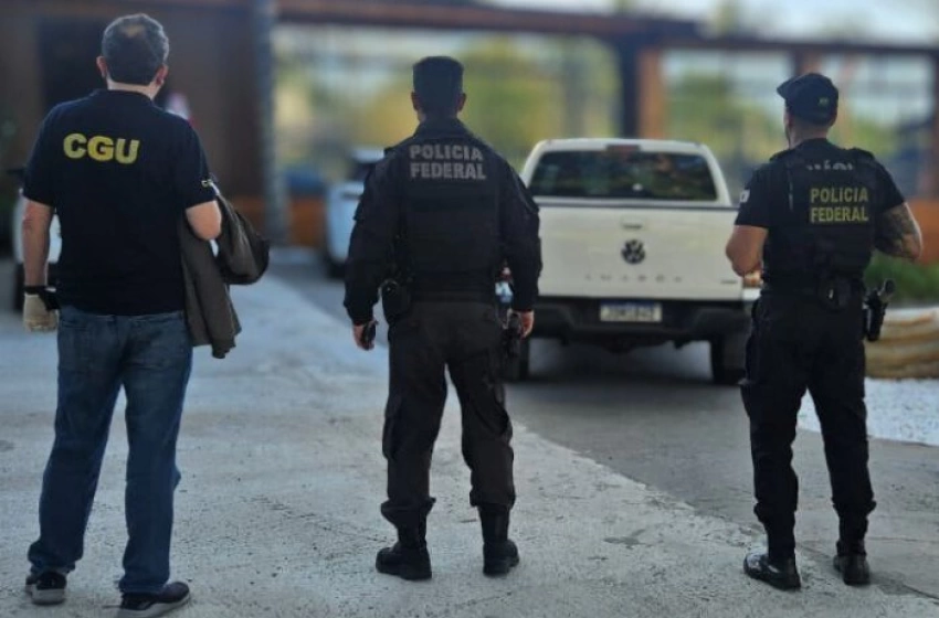 Imagem Operação Paralelo Cinco deflagrada pela PF, CGU e TCE