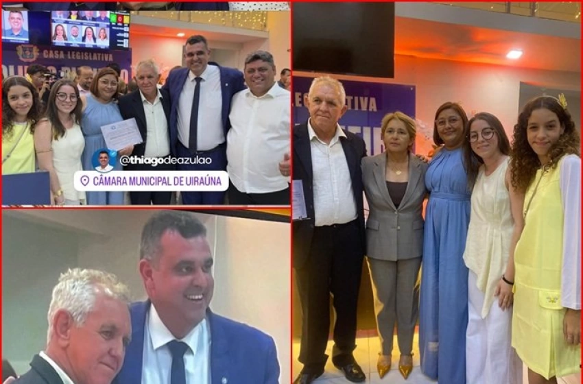 Imagem Título de Cidadão Uiraunense ao empresário e pecuarista, Williams Moreira