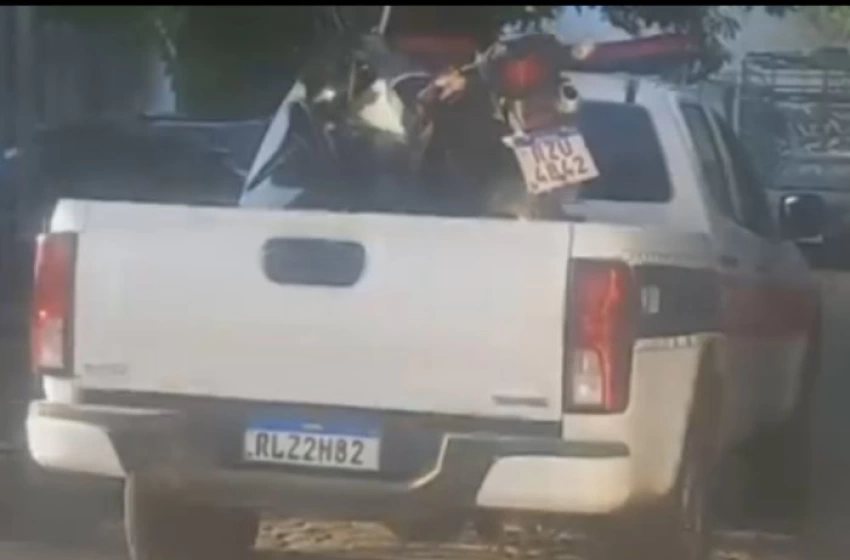 Imagem Motocicleta recuperada em ação da Polícia Militar