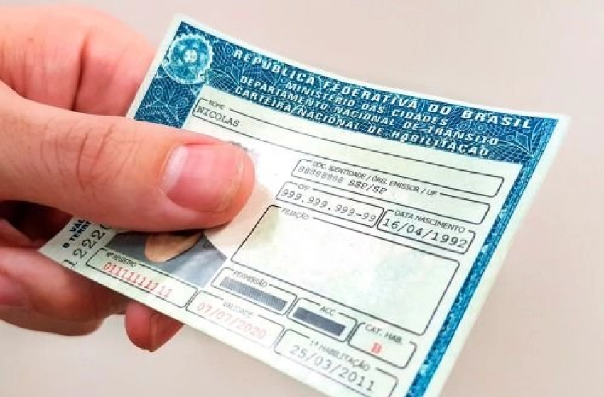 Imagem Carteira Nacional de Habilitação (CNH)