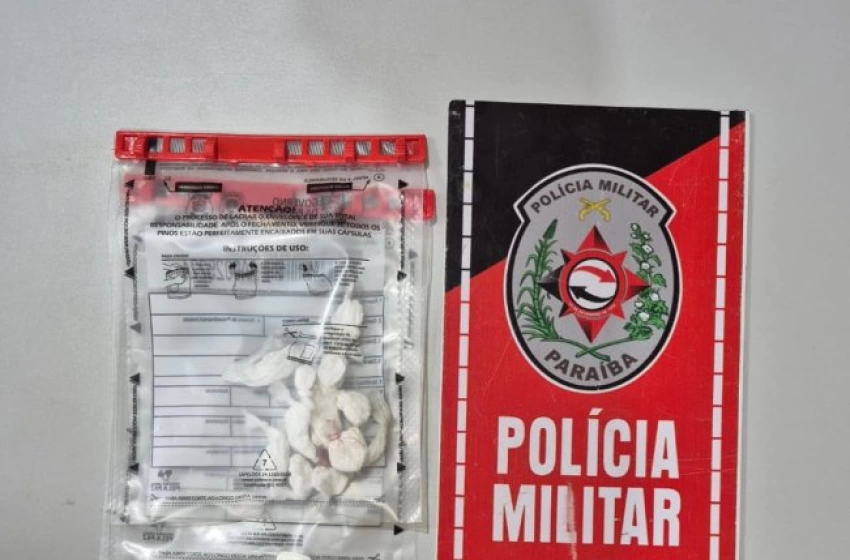Imagem Drogas apreendidas pela polícia militar em Catolé do Rocha 