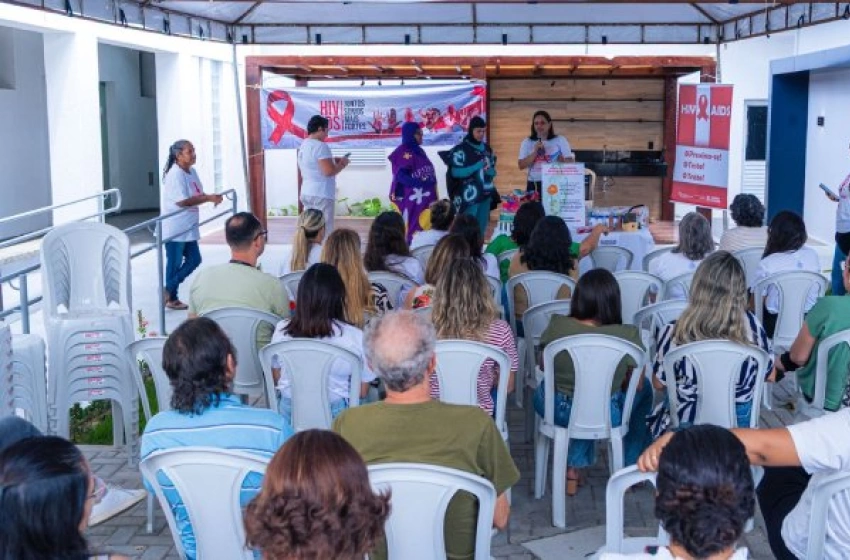 Imagem Campanha de conscientização e prevenção do HIV/Aids e ISTs