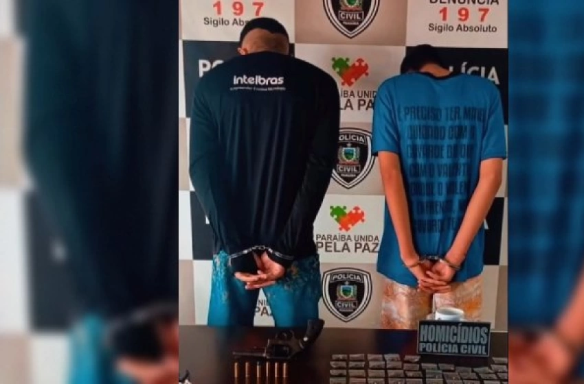 Imagem Prisão e apreensão de suspeitos de duplo homicídio em JP